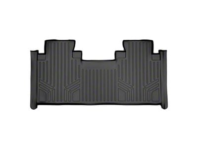 SmartLiner Smart Coverage Custom Fit Rear Floor Liner; Full Floor Coverage; Black (15-25 F-150 SuperCab w/ Front Bench Seat & w/o Vinyl Flooring)