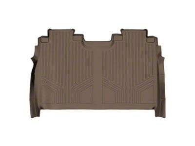 SmartLiner Smart Coverage Custom Fit Rear Floor Liner; Full Floor Coverage; Tan (15-25 F-150 SuperCrew w/ Front Bucket Seats & w/o Vinyl Flooring, Excluding PowerBoost)