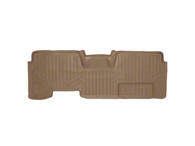 SmartLiner Smart Coverage Custom Fit Rear Floor Liner; Tan (09-14 F-150 SuperCab w/ Flow Through Center Console