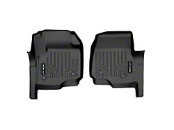 SmartLiner Smart Coverage Custom Fit Front Floor Liner; Black (17-26 F-250 Super Duty SuperCab & SuperCrew w/ Vinyl Flooring)