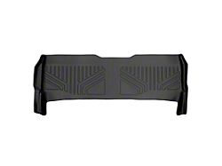 SmartLiner Smart Coverage Custom Fit Rear Floor Liner; Black (11-16 F-250 Super Duty SuperCrew w/o Vinyl Flooring)