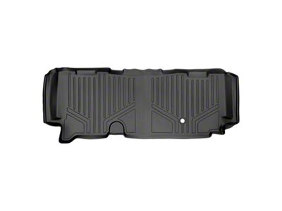 SmartLiner Smart Coverage Custom Fit Rear Floor Liner; Black (11-16 F-250 Super Duty SuperCab w/o Rear Under Seat Storage, Subwoofer & Vinyl Flooring)