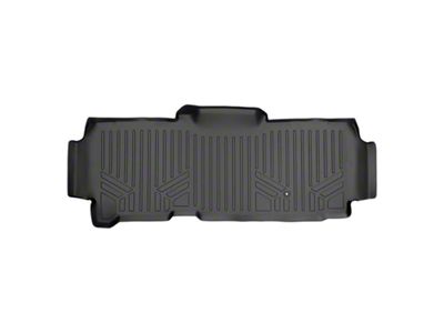 SmartLiner Smart Coverage Custom Fit Rear Floor Liner; Black (99-07 F-250 Super Duty SuperCab w/ Front bench Seat, w/o Floor Shifter and Vinyl Flooring)