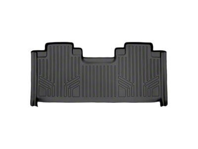 SmartLiner Smart Coverage Custom Fit Rear Floor Liner; Full Floor Coverage; Black (17-25 F-250 Super Duty SuperCab w/ Front Bucket Seats & w/o Vinyl Flooring)
