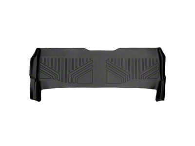 SmartLiner Smart Coverage Custom Fit Rear Floor Liner; Black (11-16 F-350 Super Duty SuperCrew w/o Vinyl Flooring)