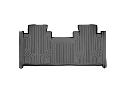 SmartLiner Smart Coverage Custom Fit Rear Floor Liner; Full Floor Coverage; Gray (17-26 F-350 Super Duty SuperCab w/ Front Bench Seat & w/o Vinyl Flooring)