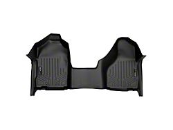 SmartLiner Smart Coverage Custom Fit Front Over the Hump Floor Liner; Black (03-09 RAM 2500 w/ Front Bench Seat & w/o Manual Floor 4x4 Shifterm, PTO & Vinyl Flooring)