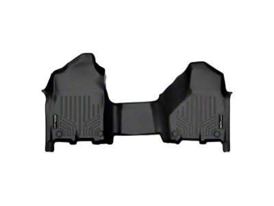 SmartLiner Smart Coverage Custom Fit Front Over the Hump Floor Liner; Black (19-25 RAM 2500 w/ Front Bench Seat & w/o Power Take Off & Manual Floor 4x4 Shifter)