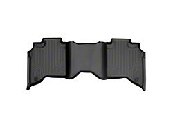 SmartLiner Smart Coverage Custom Fit Rear Floor Liner; Black (19-26 RAM 2500 Crew Cab w/ Front Bucket Seats)