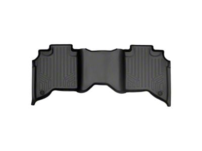 SmartLiner Smart Coverage Custom Fit Rear Floor Liner; Black (19-25 RAM 2500 Crew Cab w/ Front Bucket Seats)