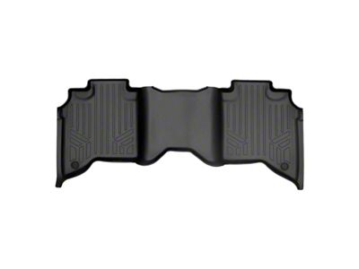 SmartLiner Smart Coverage Custom Fit Rear Floor Liner; Black (19-25 RAM 3500 Crew Cab w/ Front Bucket Seats)