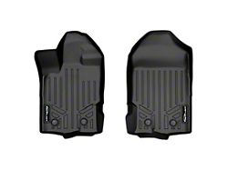 SmartLiner Smart Coverage Custom Fit Front Floor Liner; Black (19-23 Ranger SuperCrew w/o Vinyl Flooring)