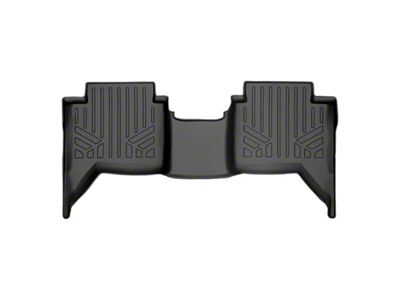 SmartLiner Smart Coverage Custom Fit Rear Floor Liner; Black (19-23 Ranger SuperCrew w/o Vinyl Flooring)