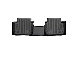 SmartLiner Smart Coverage Custom Fit Rear Floor Liner; Black (19-23 Ranger SuperCab w/ Vinyl Flooring)
