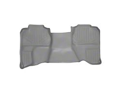 SmartLiner Smart Coverage Custom Fit Rear Floor Liner; Full Floor Coverage; Gray (07-13 Sierra 1500 Extended Cab w/o Rear Tool Box & Vinyl Flooring, Excluding Hybrid)