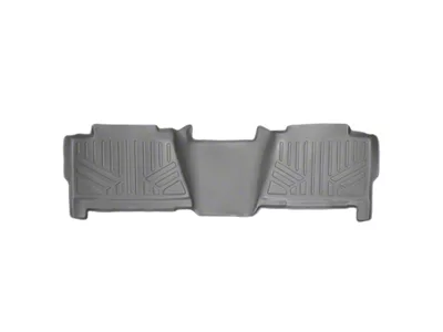 SmartLiner Smart Coverage Custom Fit Rear Floor Liner; Gray (04-06 Sierra 1500 Crew Cab w/o Vinyl Flooring)
