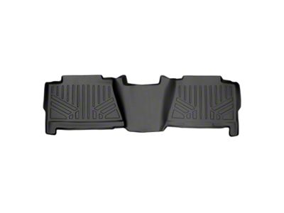 SmartLiner Smart Coverage Custom Fit Rear Floor Liner; Black (01-06 Sierra 2500 HD w/o Vinyl Flooring)