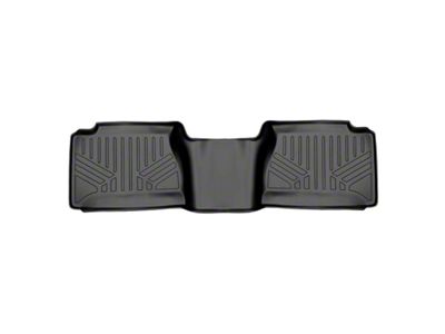SmartLiner Smart Coverage Custom Fit Rear Floor Liner; Black (01-06 Sierra 2500 HD w/o Vinyl Flooring)