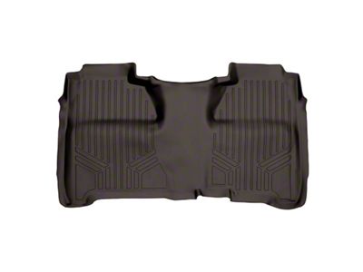 SmartLiner Smart Coverage Custom Fit Rear Floor Liner; Full Floor Coverage; Cocoa (15-19 Sierra 2500 HD Crew Cab w/o Vinyl Flooring)