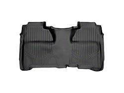SmartLiner Smart Coverage Custom Fit Rear Floor Liner; Full Floor Coverage; Black (15-19 Silverado 2500 HD Crew Cab w/o Vinyl Flooring)