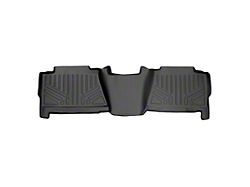 SmartLiner Smart Coverage Custom Fit Rear Floor Liner; Black (01-06 Silverado 2500 HD w/o Vinyl Flooring)