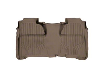 SmartLiner Smart Coverage Custom Fit Rear Floor Liner; Full Floor Coverage; Tan (15-19 Silverado 2500 HD Crew Cab w/o Vinyl Flooring)