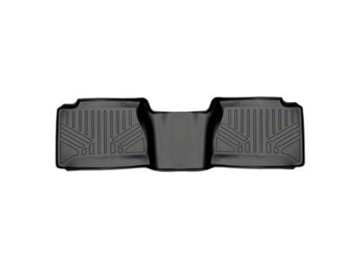 SmartLiner Smart Coverage Custom Fit Rear Floor Liner; Black (01-06 Silverado 3500 HD w/o Vinyl Flooring)