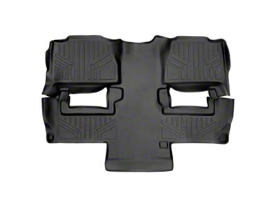 SmartLiner Smart Coverage Custom Fit 2nd Row Floor Liner; Full Floor Coverage; Black (11-14 Tahoe w/ 2nd Row Bucket Seats, Excluding Hybrid)