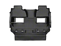 SmartLiner Smart Coverage Custom Fit 2nd Row Floor Liner; Full Floor Coverage; Black (15-20 Tahoe w/ 2nd Row Bucket Seats)