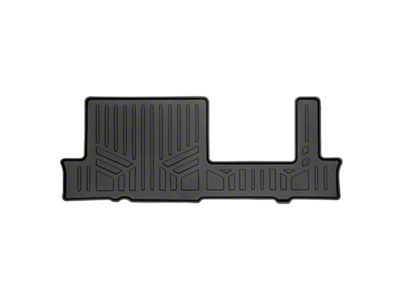 SmartLiner Smart Coverage Custom Fit 3rd Row Floor Liner; Black (21-26 Tahoe w/ 2nd Row Bench Seat)