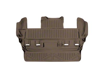 SmartLiner Smart Coverage Custom Fit 3rd Row Floor Liner; Full Floor Coverage; Tan (15-20 Tahoe w/ 2nd Row Bucket Seats)