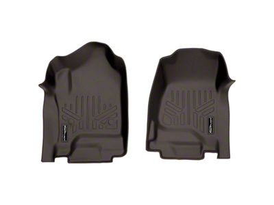 SmartLiner Smart Coverage Custom Fit Front Floor Liner; Cocoa (15-20 Tahoe)