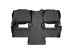 SmartLiner Smart Coverage Custom Fit 2nd Row Floor Liner; Full Floor Coverage; Black (11-14 Yukon w/ 2nd Row Bucket Seats, Excluding Hybrid)