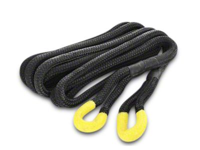 Smittybilt 1-Inch x 30-Foot Kinetic Recoil Recovery Rope; 30,000 lb.