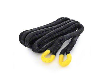 Smittybilt 1-Inch x 30-Foot Kinetic Recoil Recovery Rope; 30,000 lb.