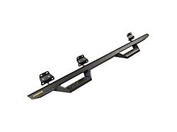 Smittybilt Angular Drop Side Step Bars; Textured Black (15-25 F-150 SuperCrew)