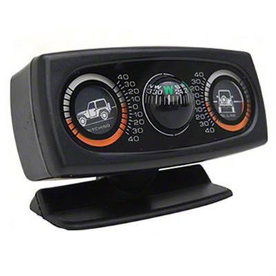 Smittybilt Clinometer ll; Compass; Dash Mount