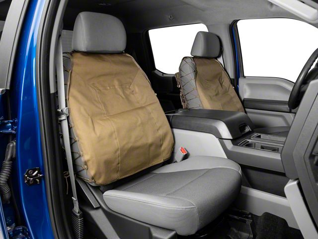 Smittybilt G.E.A.R. Custom Fit Front Seat Covers; O.D. Green (Universal; Some Adaptation May Be Required)