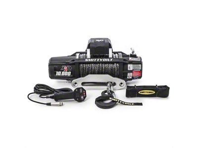 Smittybilt X2O Gen2 10K Waterproof 10,000 lb. Winch with Synthetic Rope and Wireless Control (Universal; Some Adaptation May Be Required)