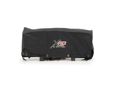 Smittybilt Winch Cover; XRC Logo; Black