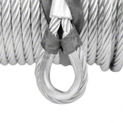 Smittybilt Ranger Wire Rope; With Fix Bolt 97412-41