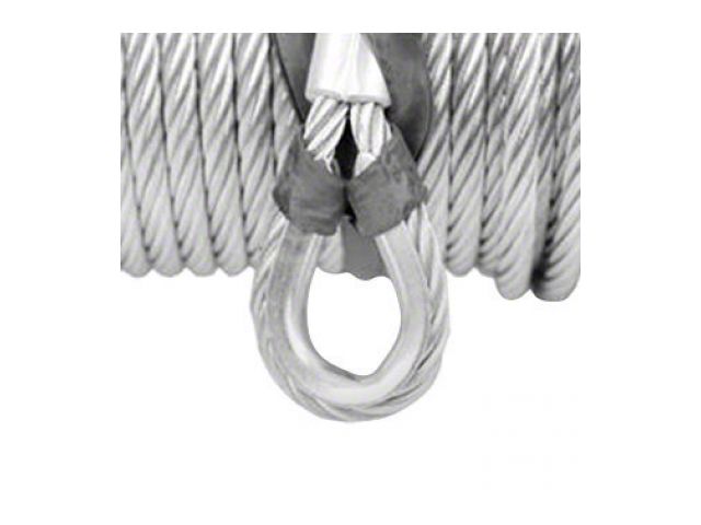 Smittybilt Ranger Wire Rope; With Fix Bolt 97412-41