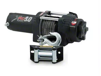 Smittybilt XRC 3 Comp 3,000 lb. Winch with Synthetic Rope (Universal; Some Adaptation May Be Required)