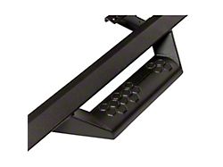 Smittybilt Angular Drop Side Step Bars; Textured Black (19-26 Silverado 1500 Crew Cab)