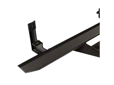 Smittybilt Angular Drop Side Step Bars; Textured Black (20-25 Silverado 2500 HD Crew Cab)