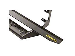 Smittybilt Angular Drop Side Step Bars; Textured Black (20-26 Silverado 3500 HD Crew Cab)