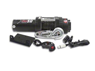 Smittybilt XRC 3 Comp 3,000 lb. Winch with Synthetic Rope (Universal; Some Adaptation May Be Required)