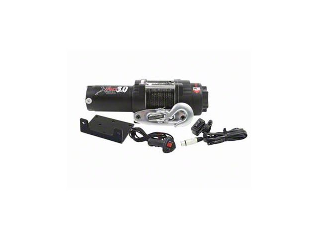 Smittybilt XRC 3 Comp 3,000 lb. Winch with Synthetic Rope (Universal; Some Adaptation May Be Required)