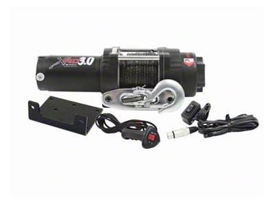 Smittybilt XRC 3 Comp 3,000 lb. Winch with Synthetic Rope (Universal; Some Adaptation May Be Required)