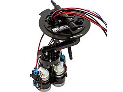 Snow Performance Billet Fuel Hat Pump; 2-Pump Streetable (15-25 F-150)